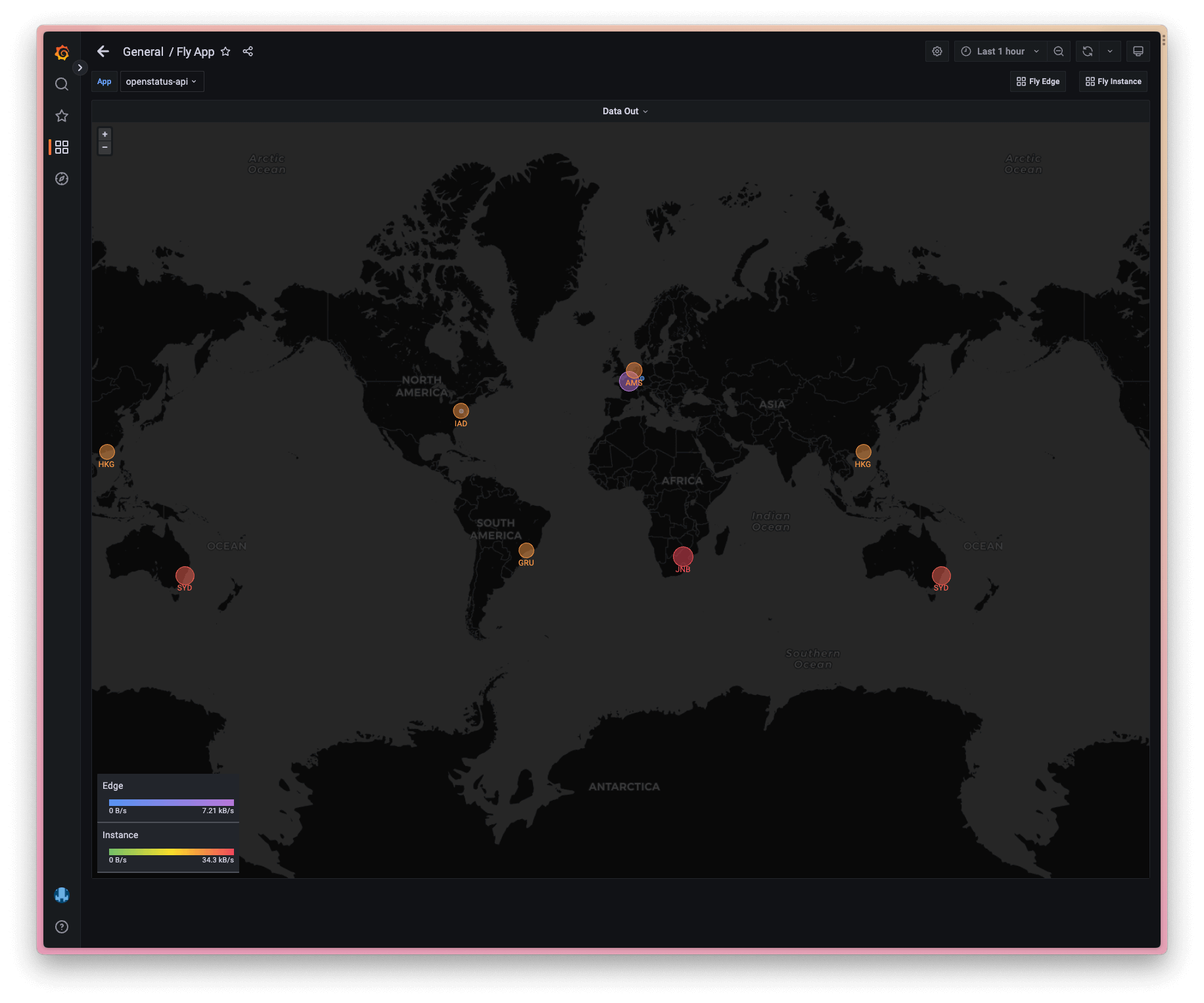 Multi regions monitoring by default